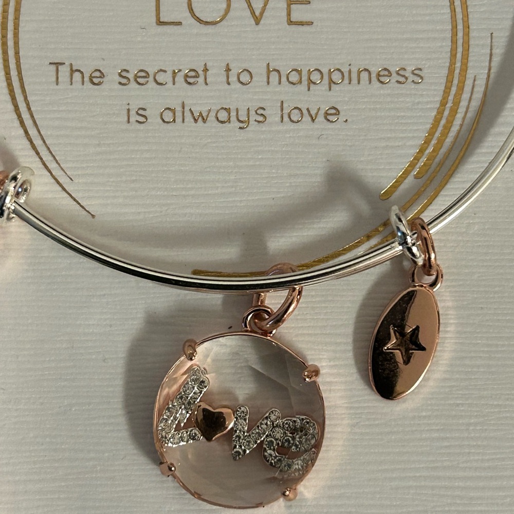 Giveaways 14k gold plated Charms with stainless steel bracelet - Picture 2 of 4